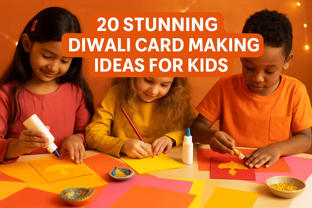  20 Stunning Diwali Card Making Ideas for Kids