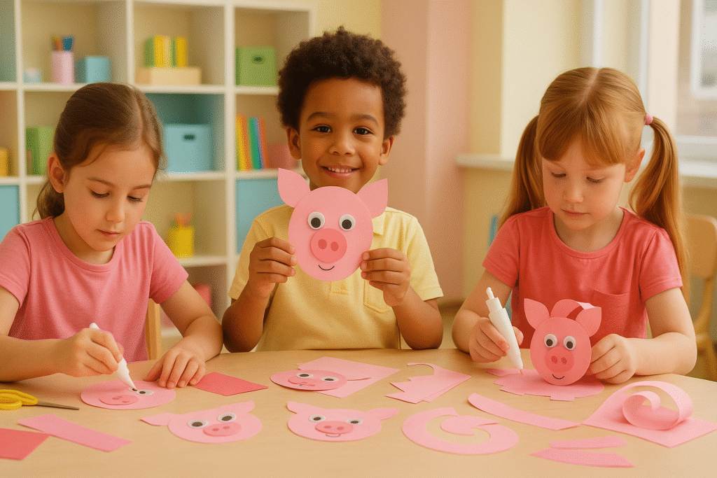 20 Pink & Playful Pig Crafts for Kids (Fun Farm Animal Activities!)