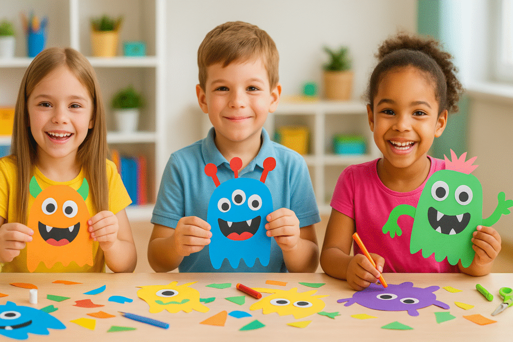  15 Fun Monster Crafts for Kids (Creative Halloween Activities!)