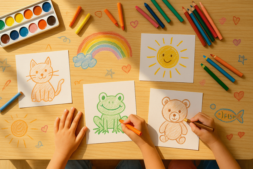 15 Delightful Drawing Activities for Kids to Spark Creativity (International Drawing Day Special)\