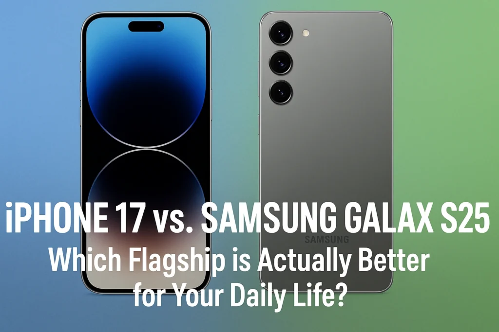 iPhone 17 vs. Samsung Galaxy S25: Which Flagship is Actually Better for Your Daily Life?