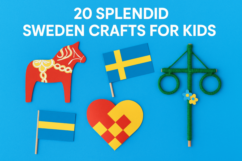 20 Splendid Sweden Crafts for Kids (Explore Nordic Culture Through Art!)