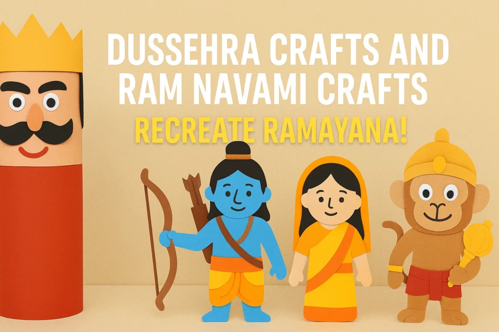 Discover: Dussehra Crafts & Ram Navami Crafts for Kids — Recreate the Ramayana!