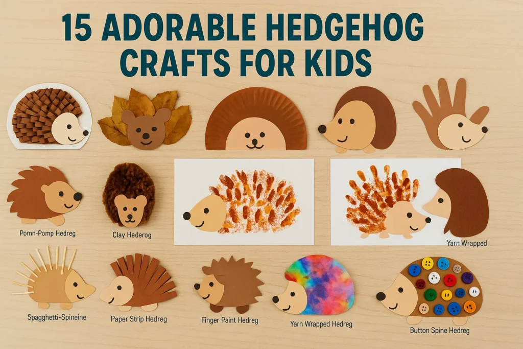 Discover: 15 Adorable Hedgehog Crafts for Kids (Fun, Easy & Perfect for National Hedgehog Day!)