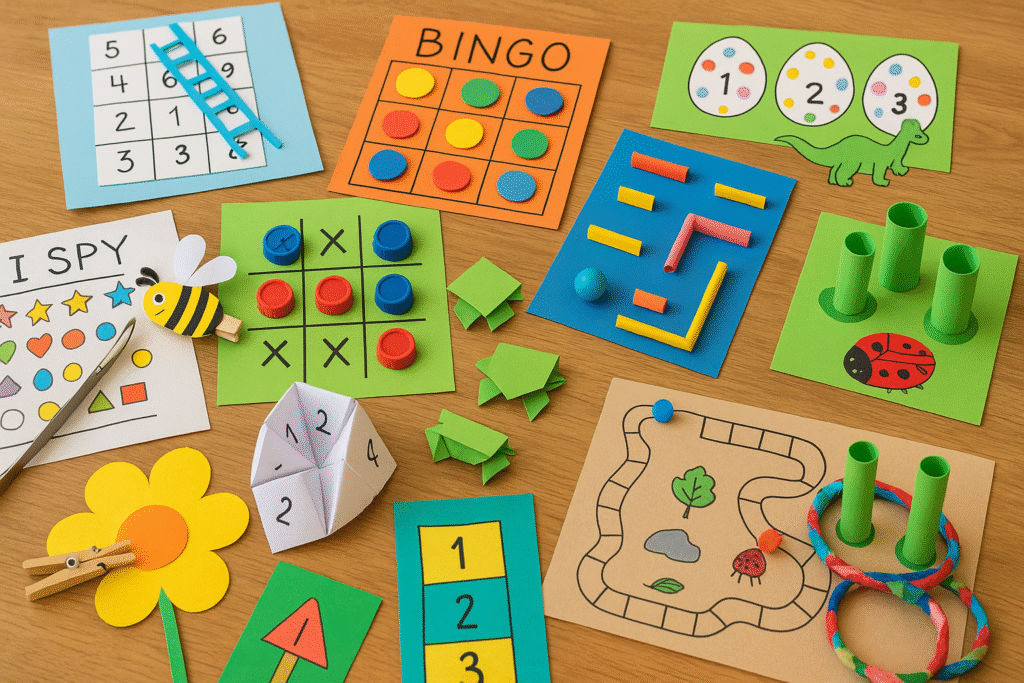 15 DIY Games for Kids to Make and Play (Creative & Screen-Free Fun!)