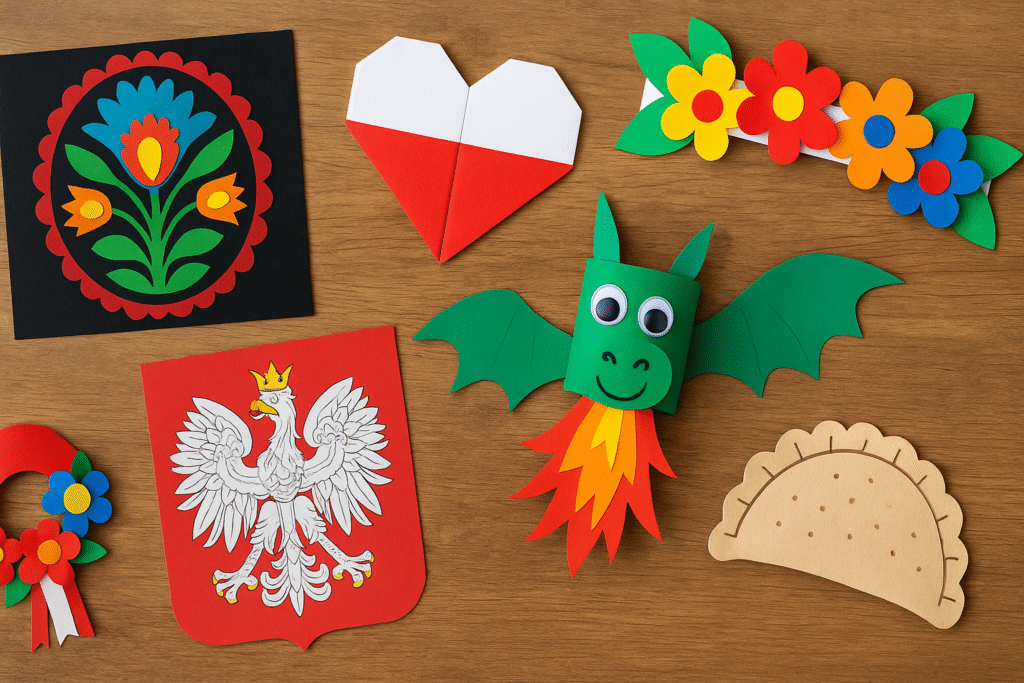 10 Pleasant Poland Crafts for Kids (Celebrate Polish Culture & Constitution Day!)