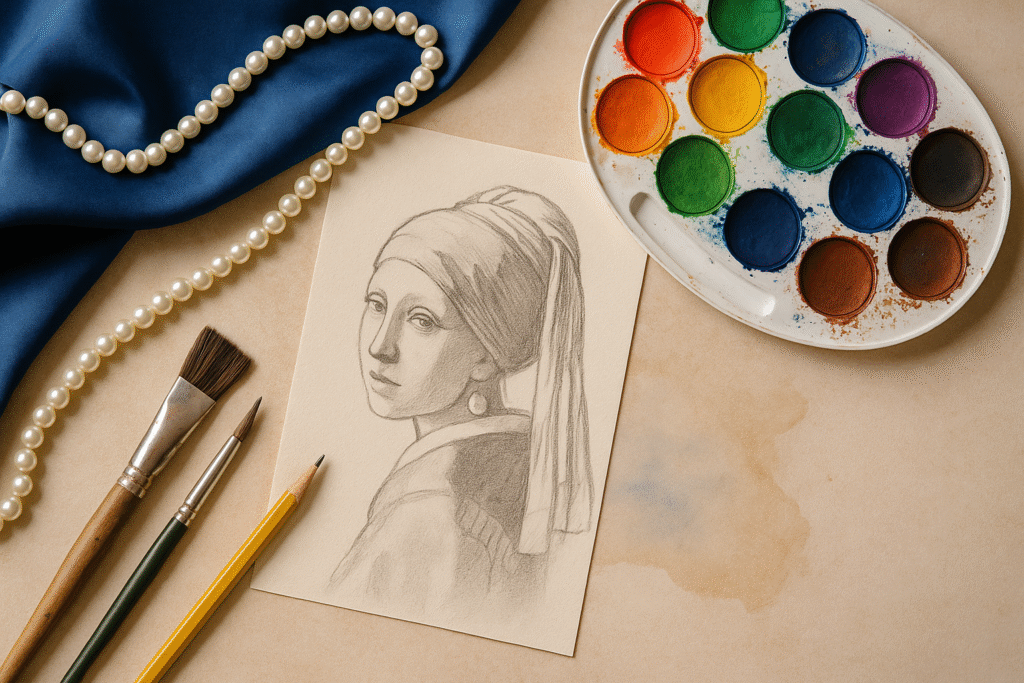 10 Beautiful Johannes Vermeer Art Projects for Kids