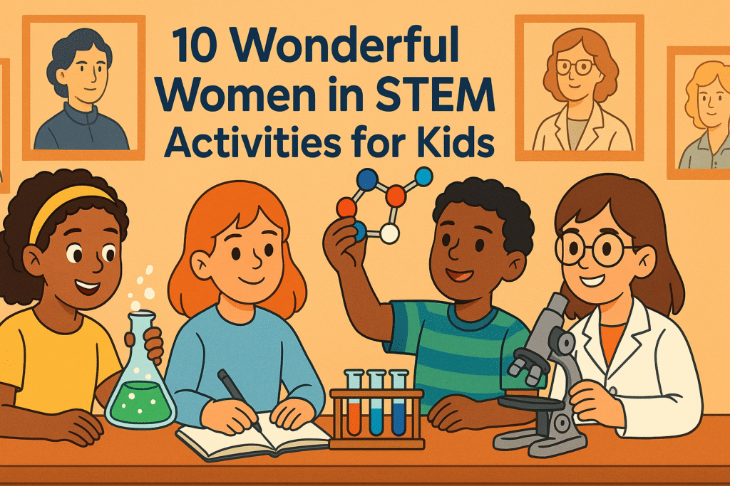 10 Wonderful Women in STEM Activities for Kids (Inspiring Girls in Science, Tech & Beyond)
