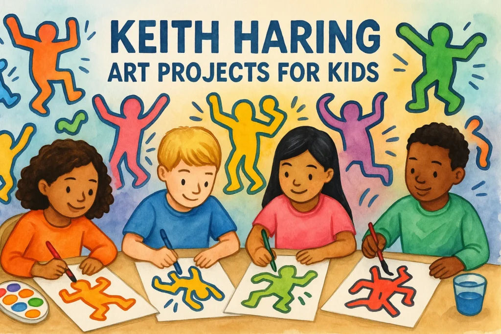 10 Kooky Keith Haring Art Projects for Kids (Fun, Energetic & Creative Ideas!)