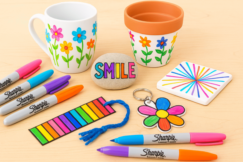 15 Cute and Colorful Sharpie Crafts for Kids (Fun, Creative & Easy!)