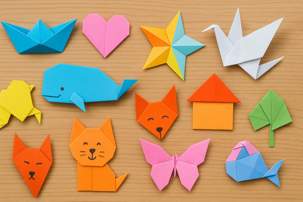 50 Awesome Origami Crafts for Kids (Easy to Advanced Paper Folding Fun!)