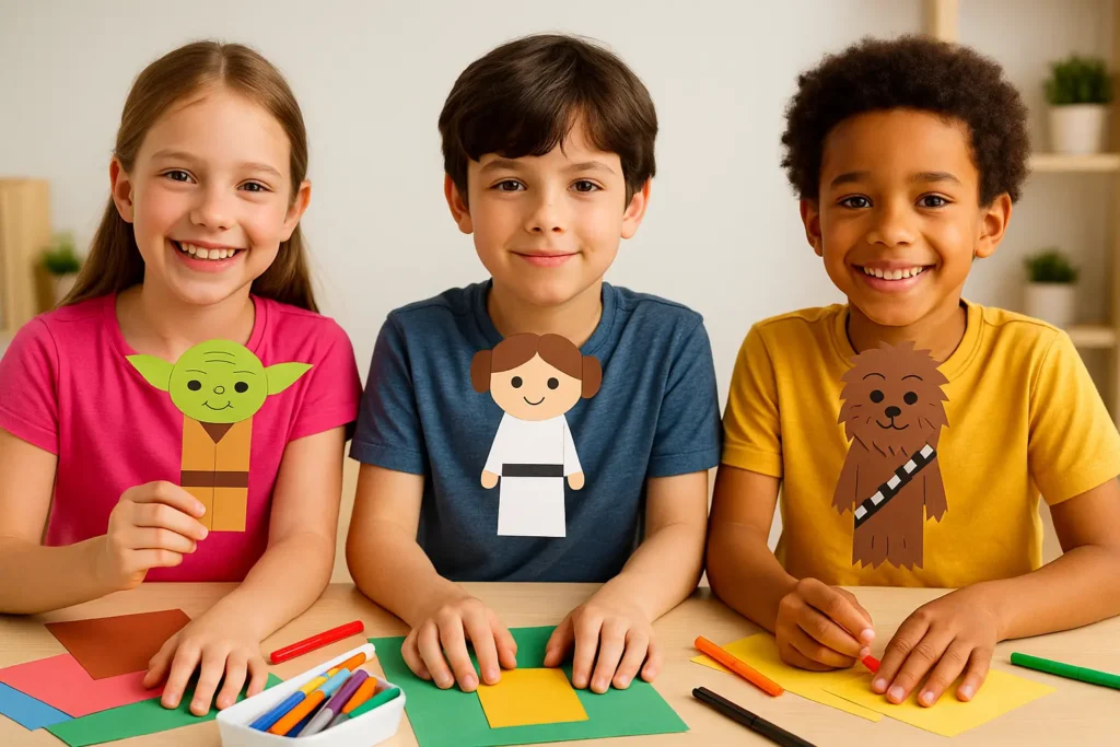 Fun and Easy Star Wars Bookmarks for Kids (May the Fourth Be With You!)