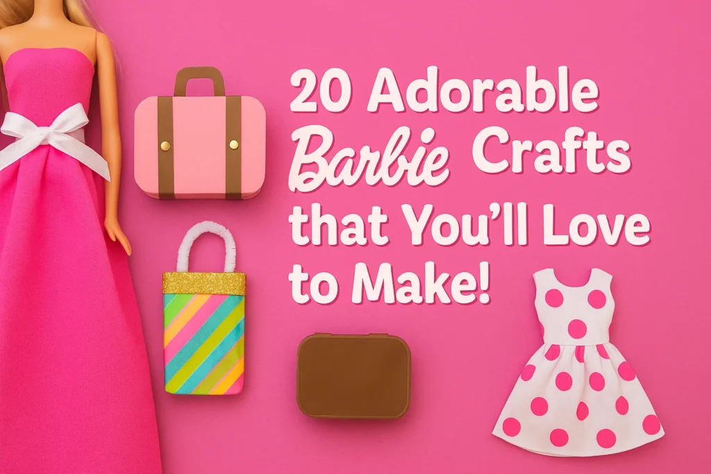 20 Adorable Barbie Crafts That You’ll Love to Make! [Updated for 2025]