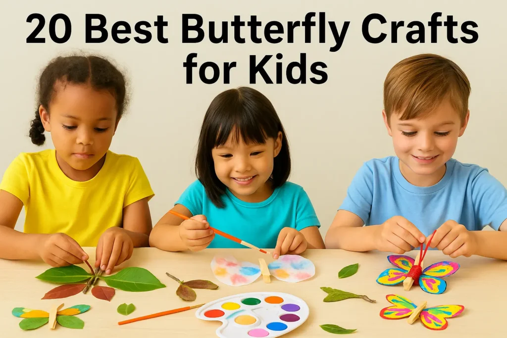  20 Best Butterfly Crafts for Kids (2025 Edition)